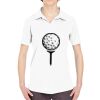 Ladies' Cool & Dry Sport Performance Interlock Polo Thumbnail