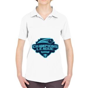 Ladies' Cool & Dry Sport Performance Interlock Polo Thumbnail