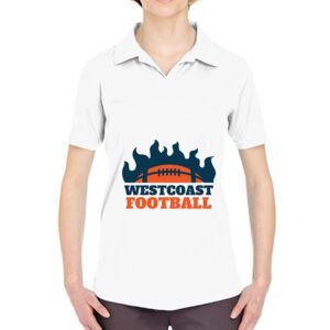 Ladies' Cool & Dry Sport Performance Interlock Polo Thumbnail