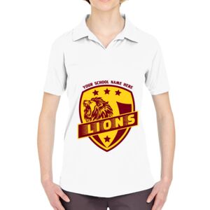 Ladies' Cool & Dry Sport Performance Interlock Polo Thumbnail