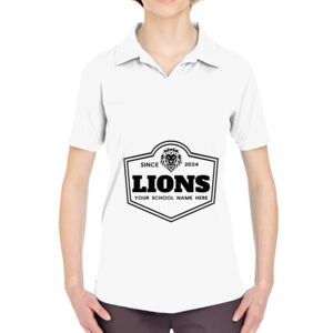 Ladies' Cool & Dry Sport Performance Interlock Polo Thumbnail