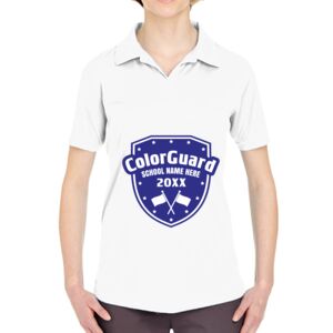 Ladies' Cool & Dry Sport Performance Interlock Polo Thumbnail