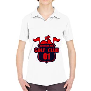 Ladies' Cool & Dry Sport Performance Interlock Polo Thumbnail